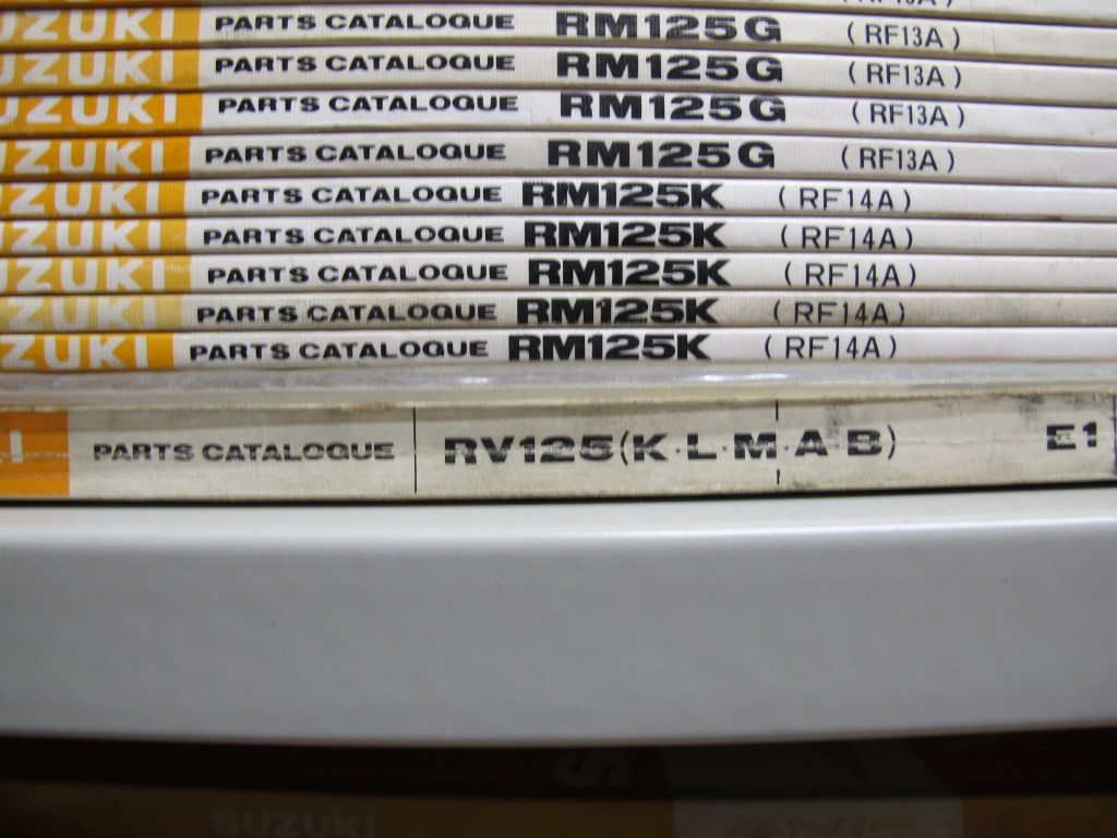 RM125 RF13A RF14A RV125