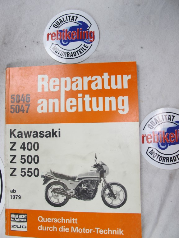 Kawasaki Z400 Z500 Z550 No.5046+5047
