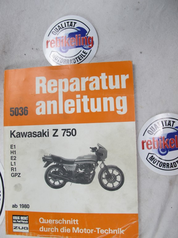 Kawasaki Z750 E1 H1 L1 R1 Gpz No.5036