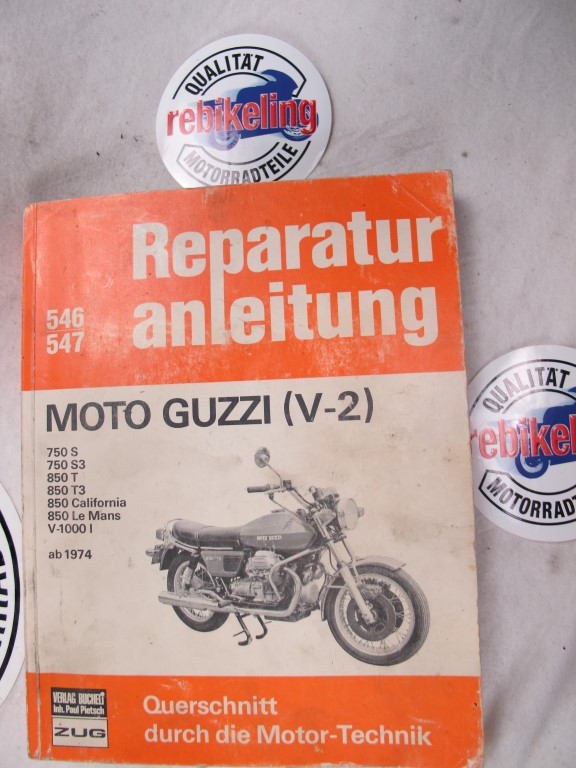Moto Guzzi V-2 750 850 No. 546 + 547