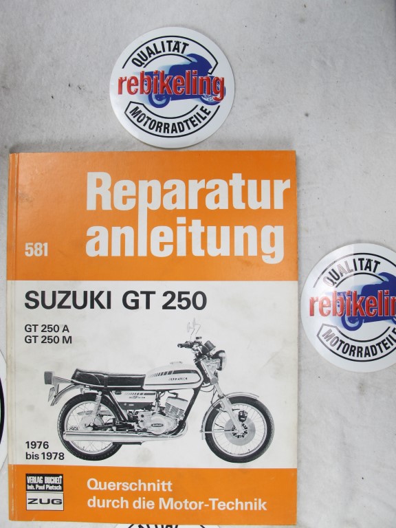 Suzuki GT250 1976 1978 No. 581