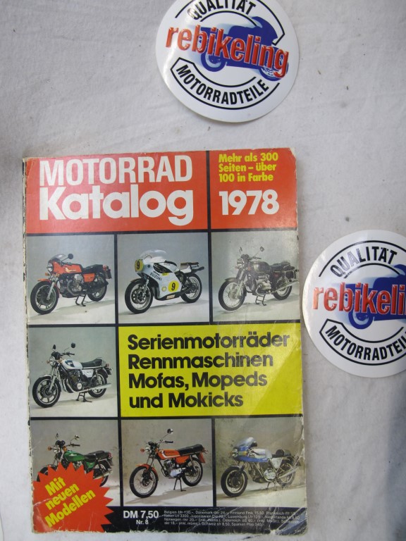 Motorrad Katalog 1978