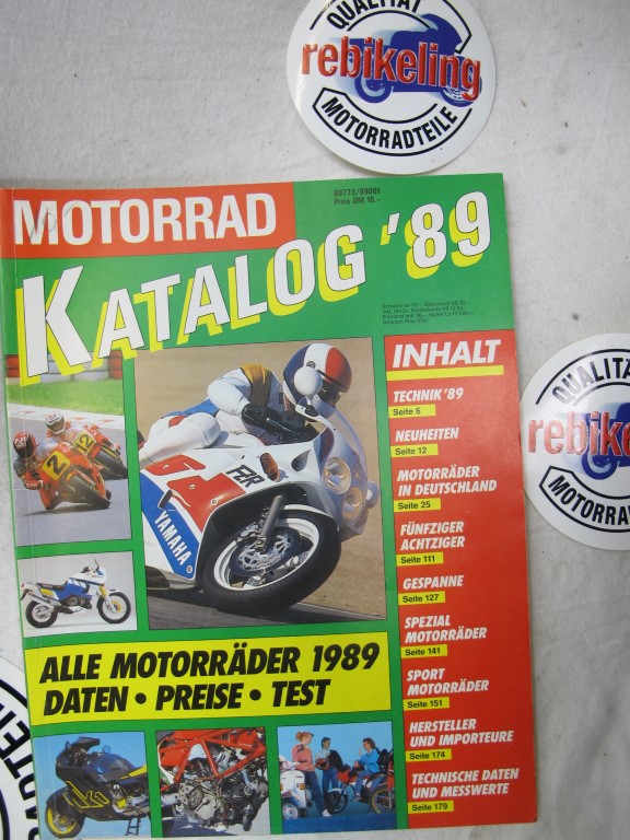 Motorrad Katalog 1989
