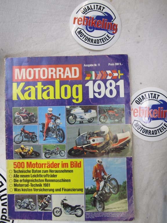 Motorrad Katalog 1981